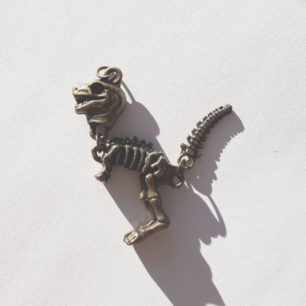 Dinosaur Skeleton Pendant